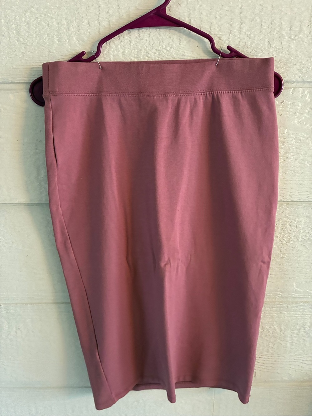 iris Mauve Pencil Skirt
